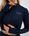 Încarcă imaginea în Gallery viewer, Inspire Crop Jacket | Navy Blue