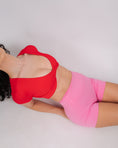 Încarcă imaginea în Gallery viewer, Inspire Twist Crop Top | Candy Red
