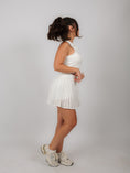 Încarcă imaginea în Gallery viewer, Game, Set, Match Pleated Skirt | White
