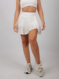 Încarcă imaginea în Gallery viewer, Game, Set, Match Pleated Skirt | White