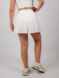 Încarcă imaginea în Gallery viewer, Game, Set, Match Pleated Skirt | White