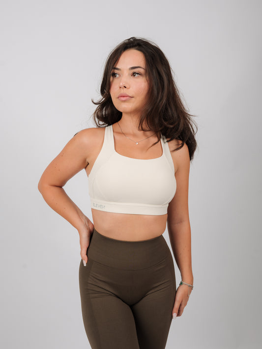 Inspire Square Bra | Butter Cream