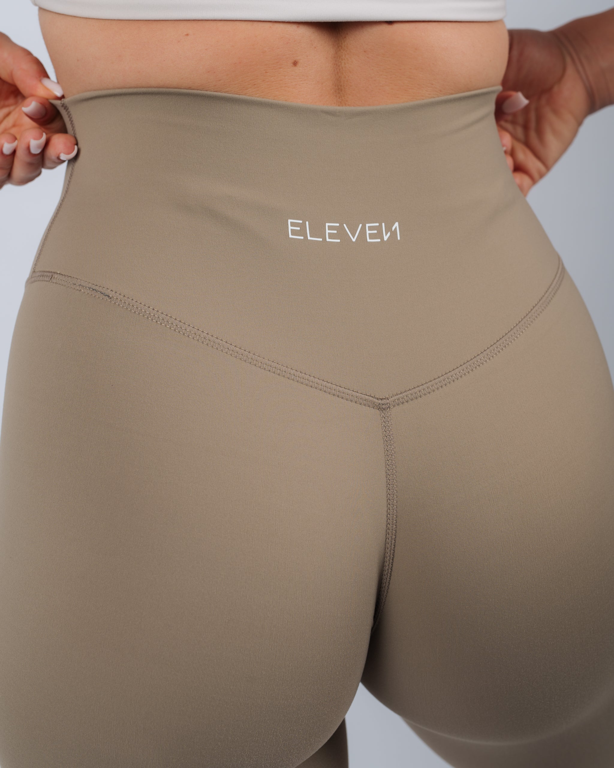 Inspire Biker Shorts | Sand Beige