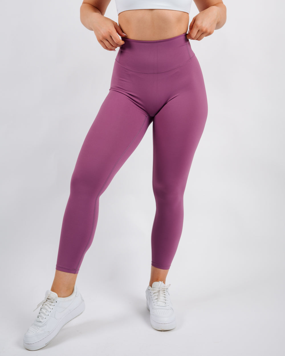Inspire High Waisted Leggings | Raspberry Purple