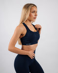 Încarcă imaginea în Gallery viewer, Inspire Square Bra | Navy Blue
