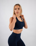 Încarcă imaginea în Gallery viewer, Inspire Square Bra | Navy Blue
