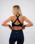 Încarcă imaginea în Gallery viewer, Inspire Square Bra | Navy Blue
