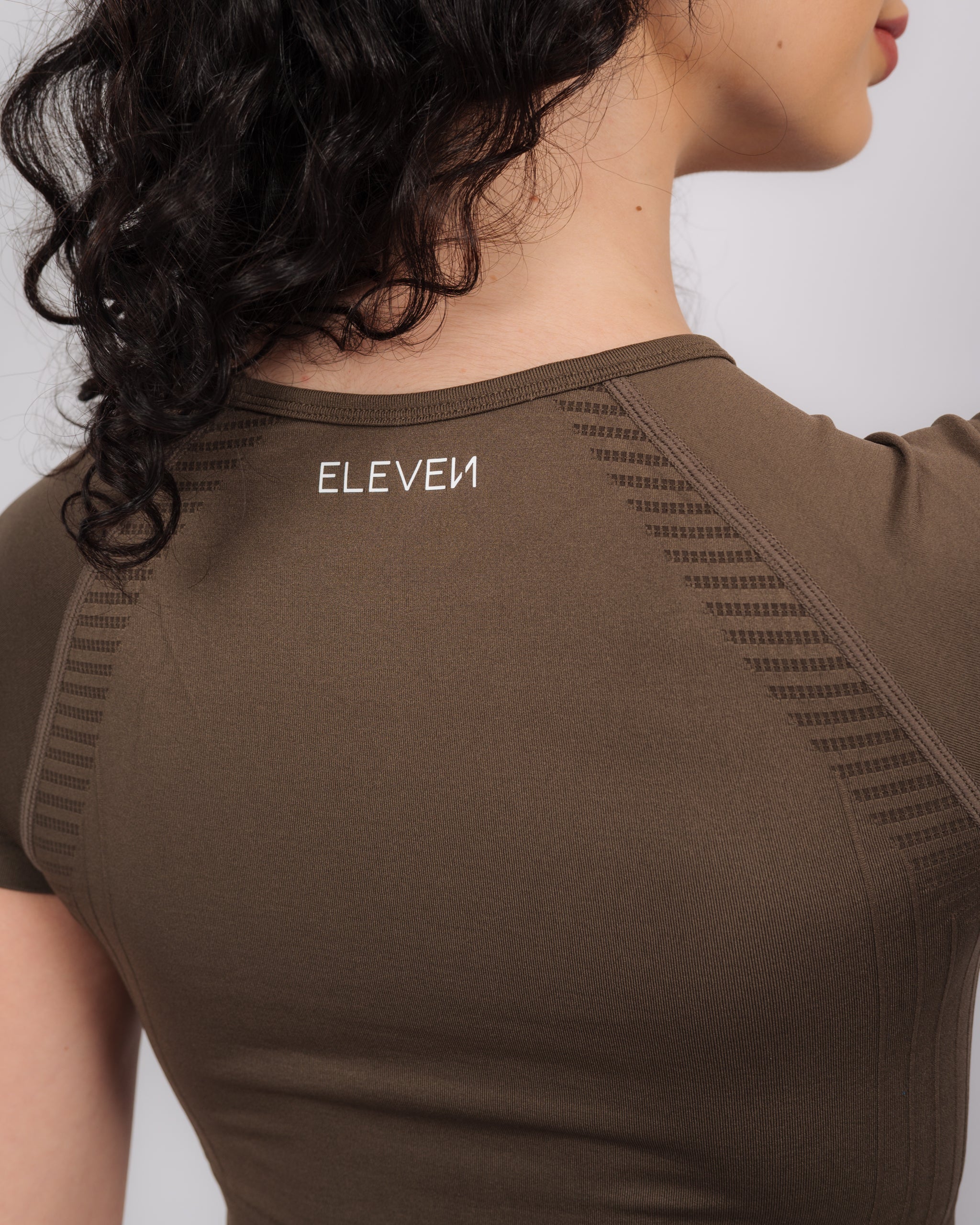 Define Short Sleeve Crop Top | Truffle