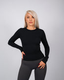 Inspire Long Sleeve Top | Black