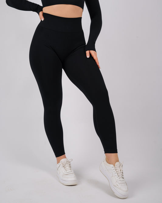 Define High Waisted Leggings | Black