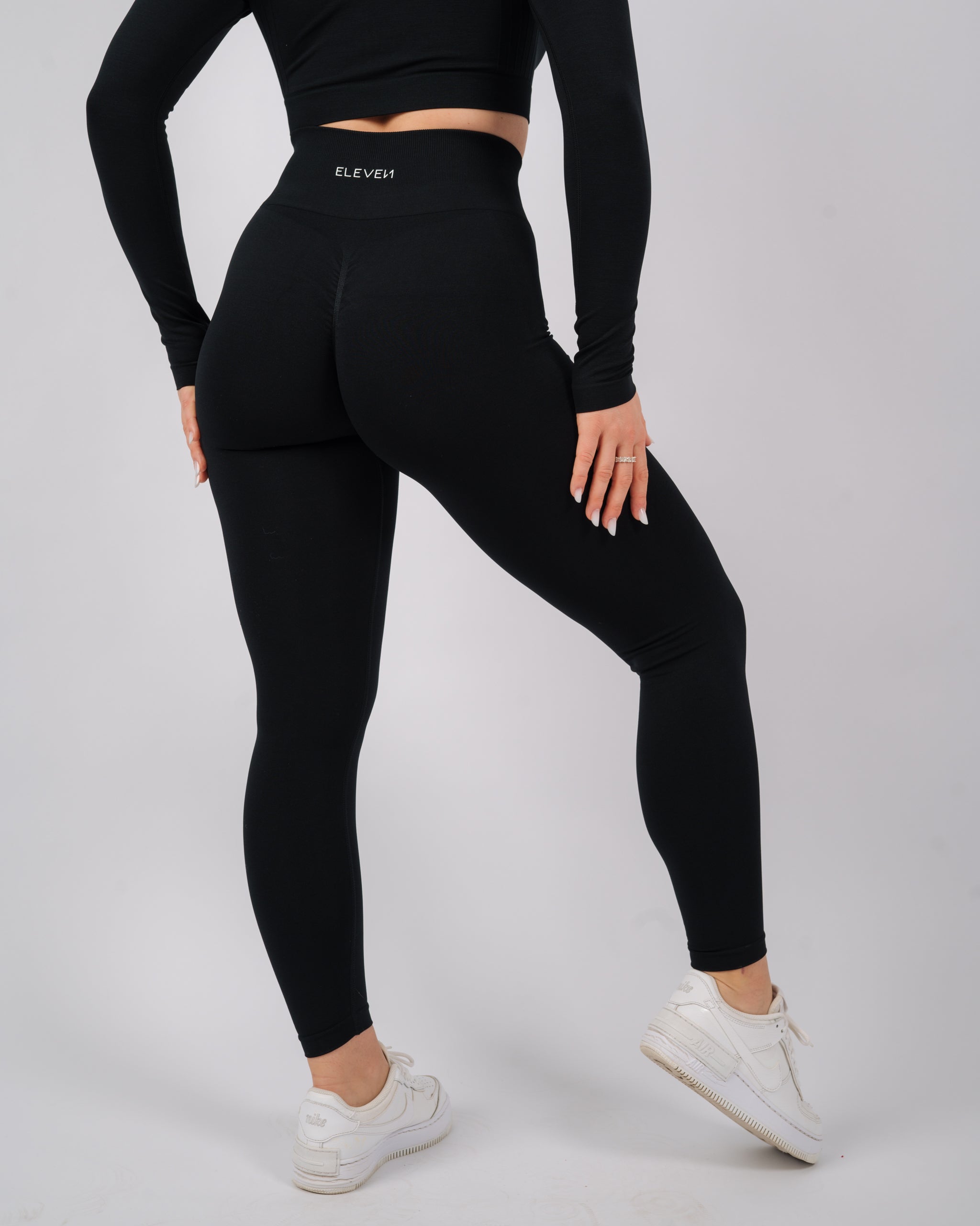 Define High Waisted Leggings | Black