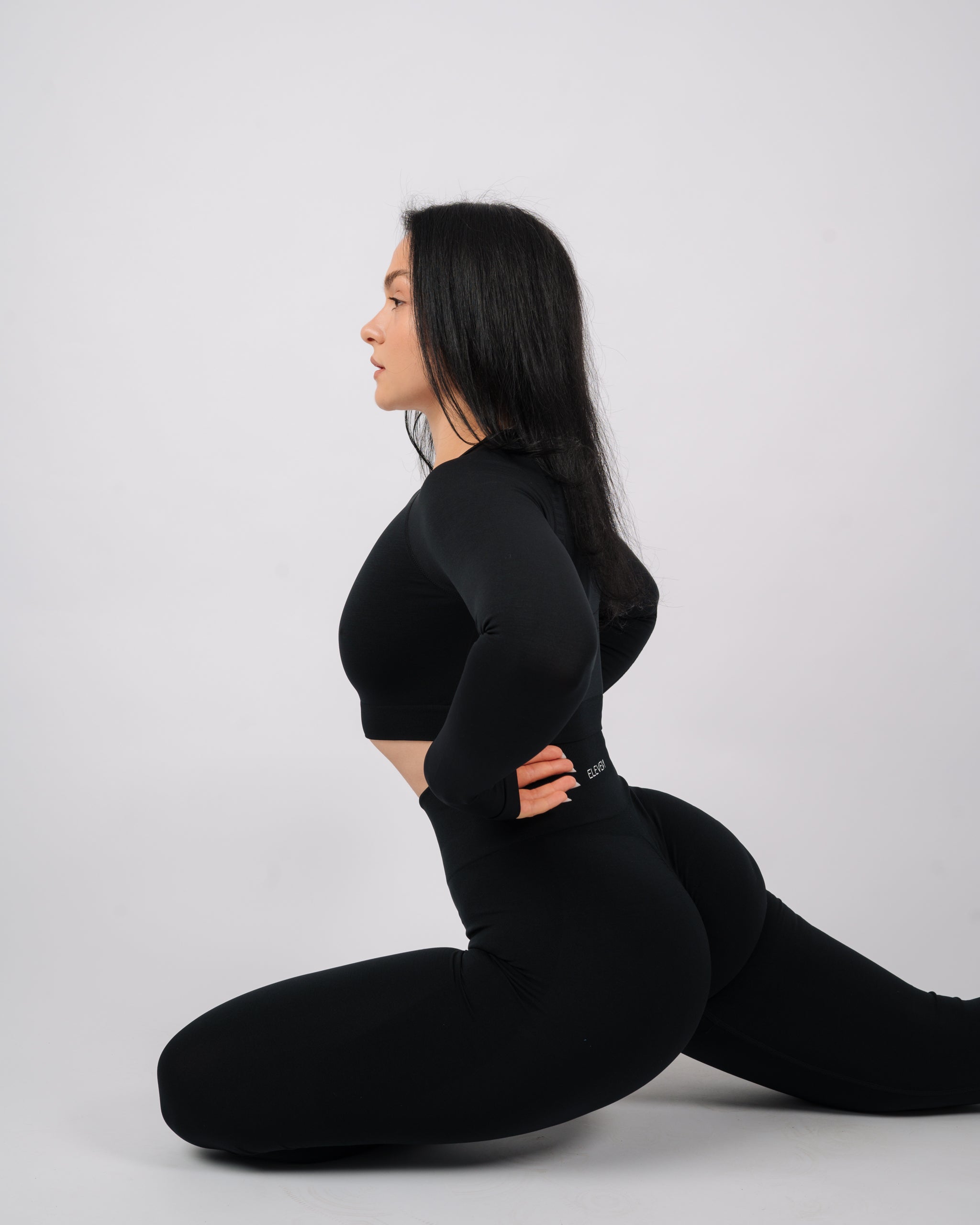 Define High Waisted Leggings | Black