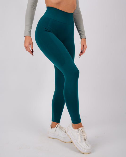 Define High Waisted Leggings | Midnight Green