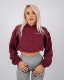 Define Crop Sweatshirt | Plum