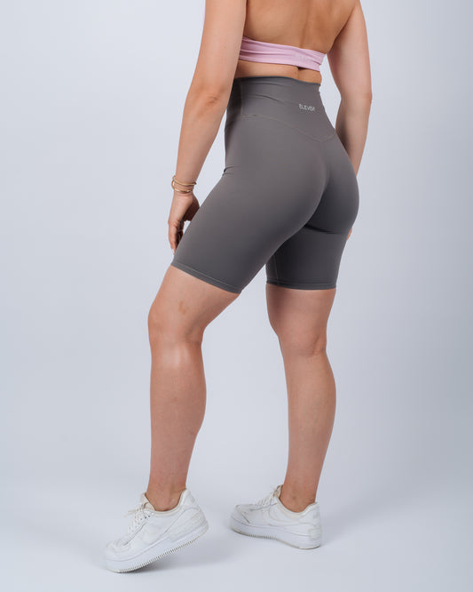 Inspire Biker Shorts | Ice Gray