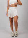 Încarcă imaginea în Gallery viewer, Game, Set, Match Pleated Skirt | White
