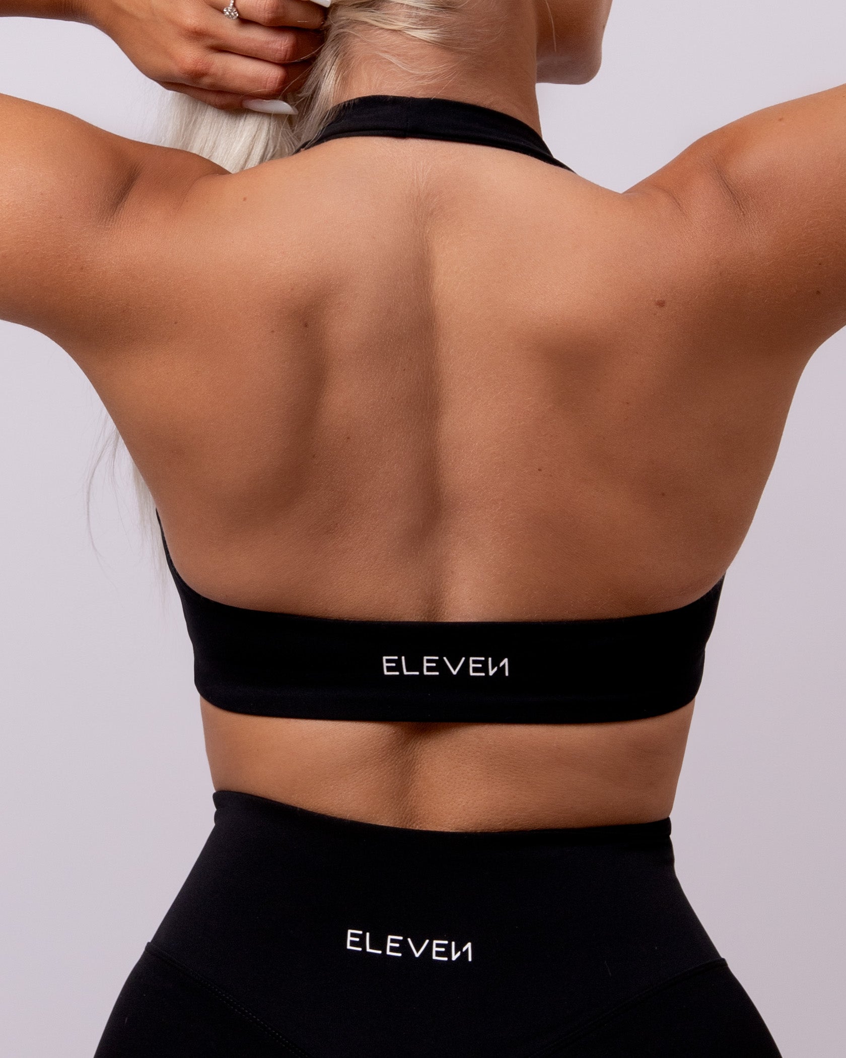 Inspire Halter Bra | Black